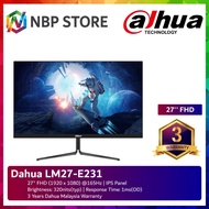 Dahua LM27-E231 27'' FHD 165Hz Gaming Monitor ( HDMI, DP, 3 Yrs Wrty )