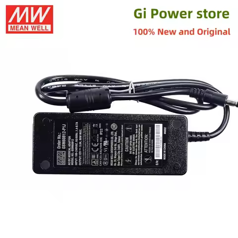 GSM60B 60W Mean Well AC-DC Green Medical Adaptor GSM60B05-P1J GSM60B09-P1J GSM60B12-P1J GSM60B15-P1J