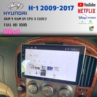 จอ android hyundai h1 ตรงรุ่น แถมฟรีกล้องมองถอย