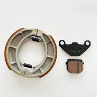 Suitable for Haojue VF100E HJ100T-8C/8D/8E/8F Country 4 Scooter Front Rear Brake Pad Disc Brake Pad