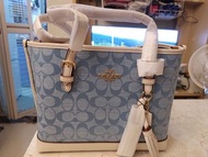 Coach Mollie Tote 25 牛仔色