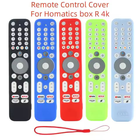 Protective Cover Fit For Homatics Box R 4k TV Remote Control Case Soft Silicone Skin Waterproof Shoc