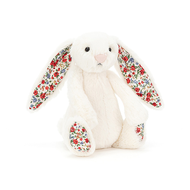 英國布偶 JELLYCAT 碎花兔兔 典雅白 31cm