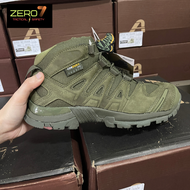 รองเท้ายุทธวิธีสไตล์แทคติคอล Asiaon รองเท้ากิจกรรมภาคสนาม การฝึก และเดินป่า กันละอองน้ำ นุ่ม เบา