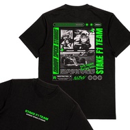F1 Stake - Bottas & Guanyu Black T-shirt