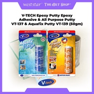 [WETAS] V-TECH Epoxy Putty Epoxy Adhesive and Putty All Purpose Putty VT-137 & Aquafix Putty VT-139 
