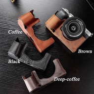 A7C II Camera Bag Handmade Leather Camera Case Half Body For Sony A7C II A7CR A7C Mark II