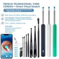 Wireless Wi-Fi Visual Ear Cleaner Otoscope Ear Wax Ear With Hd Cleaning Kit Removal Sticks Endoscope