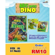 Buku ABC With Dino (Dinasour Sounds For ABC Book)