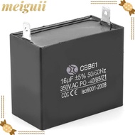 MEIGUII CBB61 Capacitor, 350V AC CBB61 Generator Capacitor, Electrical Component 16uF 50/60Hz -40/85