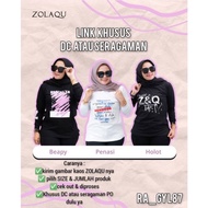 ZOLAQU KAOS /Blouse LOSBAN ORIGINAL(DC)