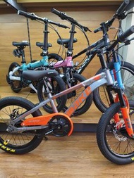 全新中童單車，兒童單車，避震碟剎單車【深水埗門市依時單車店easy bike】