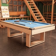 Pool Table 7ft 8ft 9ft 3in1Meja Pool American Billiard meja pingpong meeting table adult Density boa