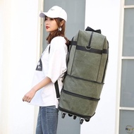 Travel Bag Large-Capacity Heavy-Duty Luggage 158 Air Consignment Overseas Study Moving Folding 158 O