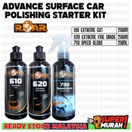 ROAR Polish Starter Kit Set (610620730) Car Body Polish Compound Speed Gloss Starter Kit 250gValue P