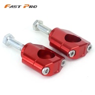 Motorcycle CNC 1 1/8" 28mm Handlebar Fat Bar Risers Mount Clamp For HONDA CR125R CR250R CRF250R CRF