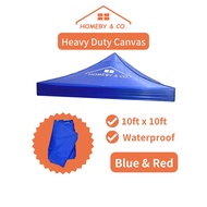 HOMEBY Canvas Canopy 10x10 Heavy Duty Canvas Camping Tent Camping Khemah Camping Khemah Niaga Kanvas