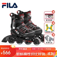 11💕 FILA Fila Professional Skates Children Boys the Skating Shoes Girls Roller Skates Roller Skates Beginners Straight R