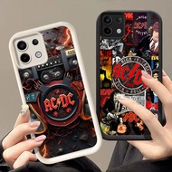 HK-41 Rock ACDC Shockproof Casing for Black and White Silicone Infinix Note Zero 40Pro Infi 40S 30 4