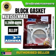 ASHUKA NMAX / Y16 v1 v2 NVX BLOCK ALLOY GASKET spacer crankshaft 0.2mm 0.3 0.4 0.5 0.8 1MM 1.5MM 2MM