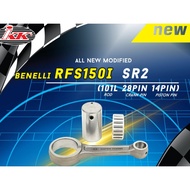 IKK RACING BENELLI RFS150I RFS150 SR2 CONNECTING ROD / CON ROD 101L ( 28pin crank / 14pin piston )
