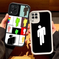 O-49 Blohsh Casing for Samsung Galaxy A22 A12 5G Black and White