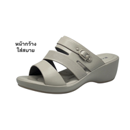 Regina รองเท้าส้นสูง รองเท้าเพื่อสุขภาพสำหรับผู้หญิง รุ่น CC243 หน้ากว้าง สวมใส่สบายตลอดวัน