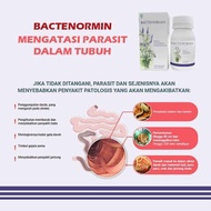 Obat Parasit Bactenormin Obat Bau Mulut Busuk, Cacingan, Kutil dan Papiloma 30 Kapsul