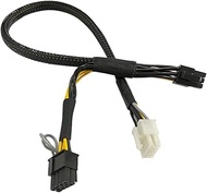 Zahara GPU Power Cord Replacement for Dell R720 R730 R7910 9H6FV Riser to GPGPU 09H6FV0N08NH