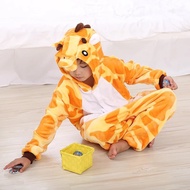 GIRAFFE ONESIE COSTUME KIDS COSPLAY PARTY PAJAMA