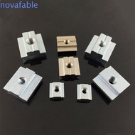NOVAFABLE​ Hammer Nut T-Track Sliding 2020 3030 4040 4545 20PCS Aluminum Profile T Slot Nut