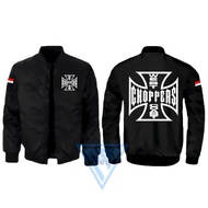 West Choppers Coast Premium Waterproof Bomber Jacket