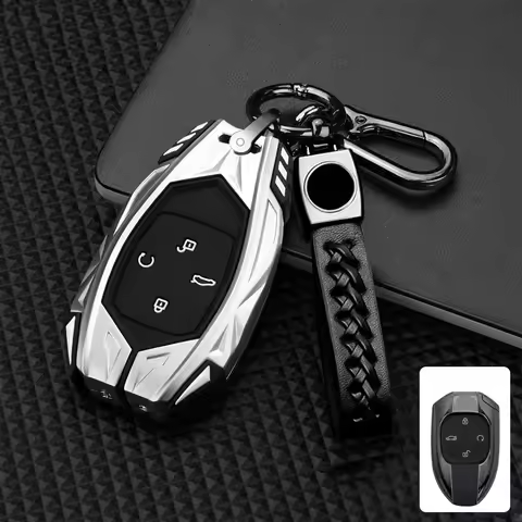 Zinc Alloy Car Remote Key Case Cover Shell for Trumpchi GAC 2021 Empow J13 J11 J12 J14 J15 GS8 2023 