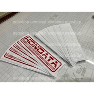 STICKER TULISAN #HONDATA #HONDA #CRV #JAZZ #CIVIC #ACCORD