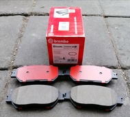 ผ้าเบรกหน้าbrembo toyota Alphard anh10 2.4 VVT i / 3.0 V6 VVTi ( ANH10) ปี2002-2008 Wish 2 (MPV) ปี 