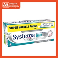 Systema Advance Toothpaste Deep Clean Whitening 2X130g (Value Pack)