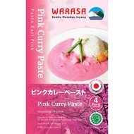Warasa Pink Curry Paste 80g - Japanese Curry Paste 100% Halal