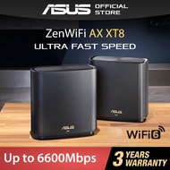 ASUS ZenWiFi XT8 Mesh WiFi 6 AX6600 Tri-Band AiMesh Whole Home WiFi System Wireless AX Router Extend