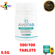 AVOTAB Disfectant Tablet 0.5G 500 / 100 Tabs