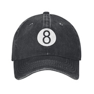 Pool Billiard Ball 8 Stylish Custom Cowboy Hats