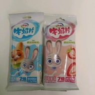 Yili Milk Tablet Original & Strawberry 32g