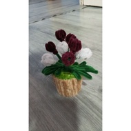 Mini flower dawai bulu