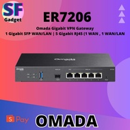 TP-LINK OMADA ER7206 (1 Gigabit SFP WAN/LAN | 5 Gigabit RJ45 (1 WAN , 1 WAN/LAN | 5 Years)