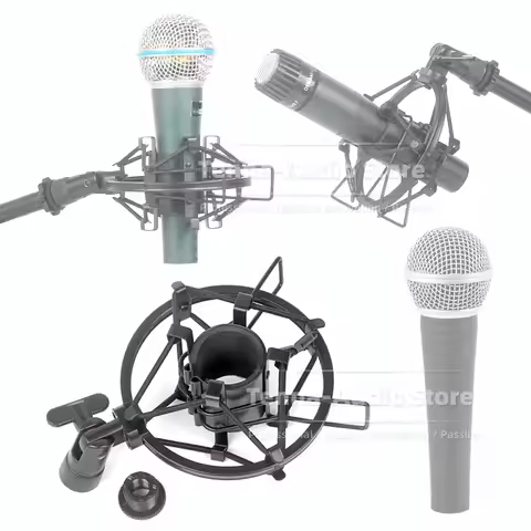 Spider Microphone Stand Shock Mount Compatible With Shure SM58 SM 58 57 SM57 Beta 57A 58A Beta57A Be