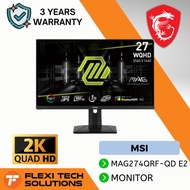Flexi Tech MSI MAG274QRF-QD E2 2560 x 1440 (WQHD) Gaming Monitor