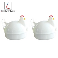 2X Chicken Shaped Microwave Eggs Boiler Cooker Kitchen Cooking Appliances,Home Tool