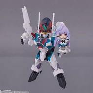 Bandai - Tiny Session - Macross Delta - VF-31S Siegfried (Arad Mölders use) with Mikumo Guynemer - Action Figure