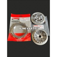 Clutch Housing Set 5BP + Original Yamaha Scorpio Clutch Lining