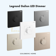 [SG Seller] Legrand Galion Dimmer for Lights - Rotary and LED - White Silver Champagne Rose Gold Black | Goldberg Home