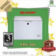 Chest Freezer Sharp FRV 300 Box Freezer 300 Liter Garansi Resmi